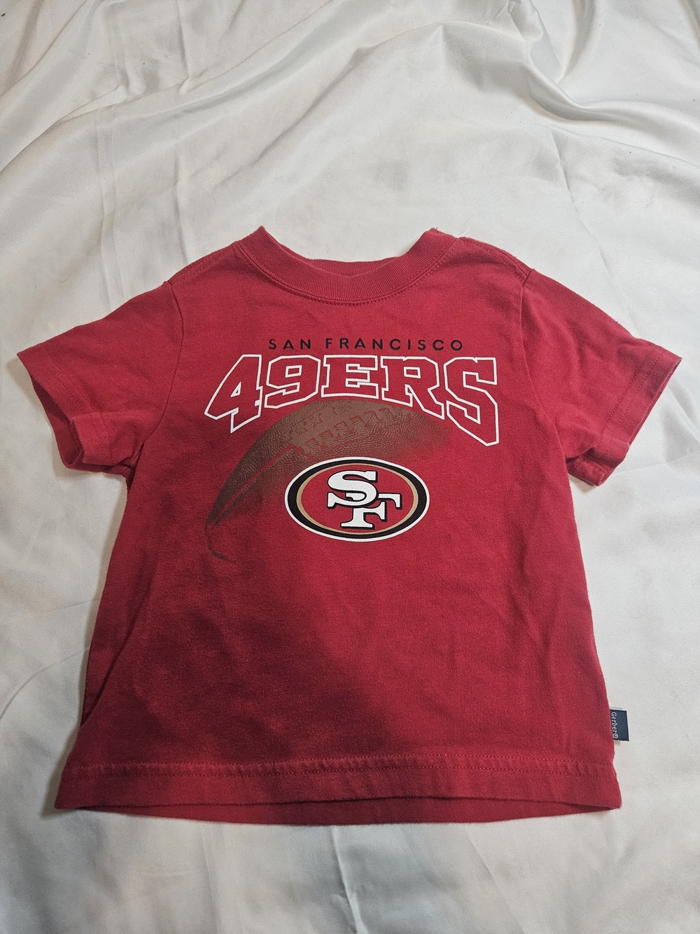 Gerber Red San Francisco 49ers Graphic Tee for Kids